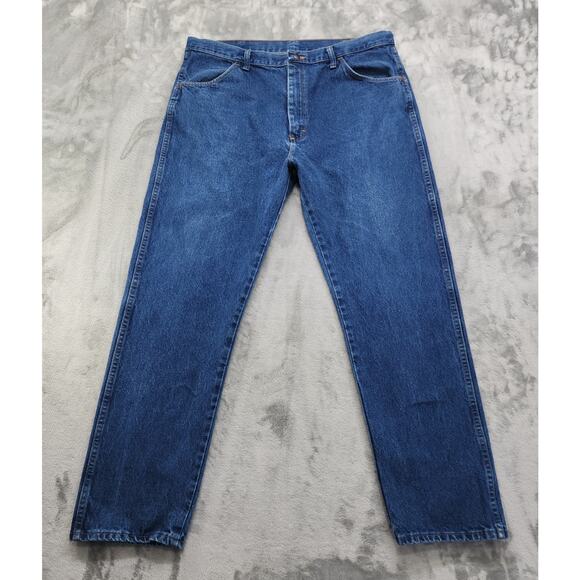 Rustler Other - Rustler Jeans Mens 40X32 Blue Regular Fit Straight Leg Heavy Weight 87621PW